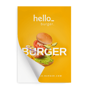 Sticky posters