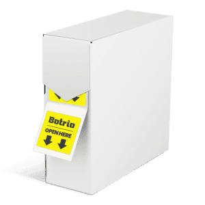 Fluor labels on roll
