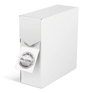 Silver Labels on Roll